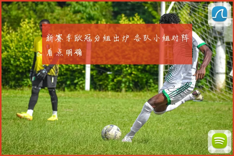 新赛季欧冠分组出炉 各队小组对阵看点明确