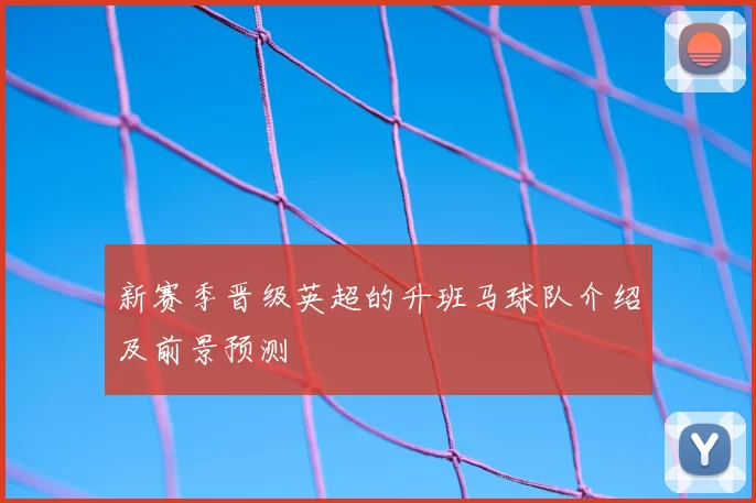 新赛季晋级英超的升班马球队介绍及前景预测